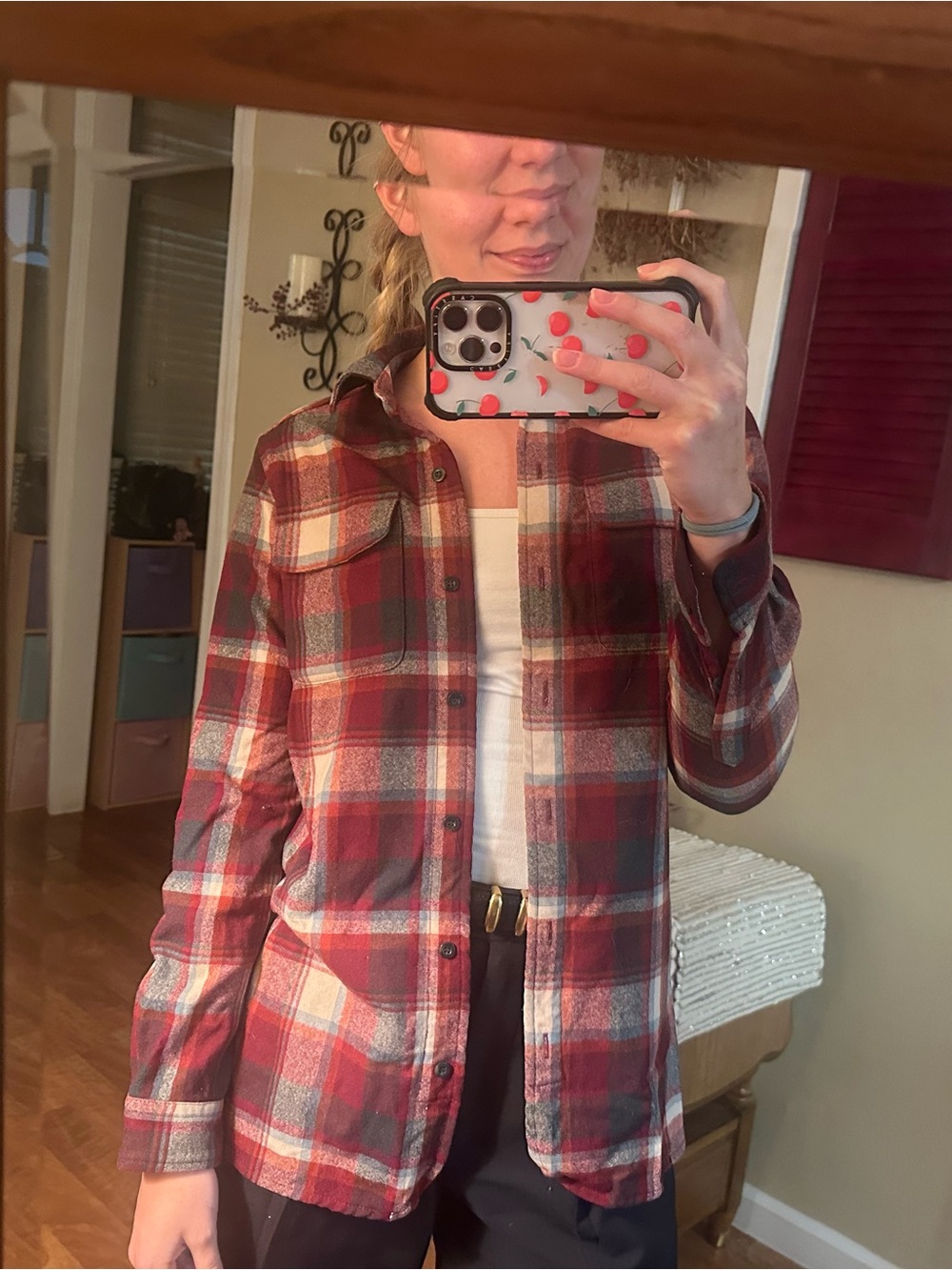 Pendleton Red Plaid Utility Shirt